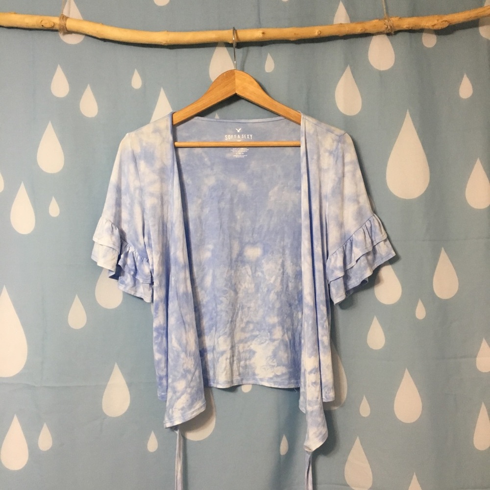American Eagle Soft & Sexy Wrap Top